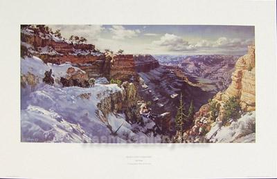 Grand Canyon Kaibab Trail by Clark Hulings